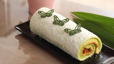 Resep Bolu Gulung Klepon Lembut dan Legit, Mudah Dibuat