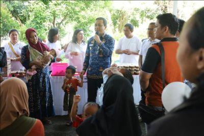 BAMAGNAS Gelar Aksi Sosial di Kelurahan Krapyak, Masyarakat Ramaikan dengan Antusias