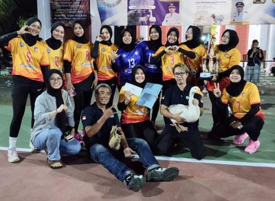 UPG Tembus Podium, Tim Voli Putri Juara 3 di Open Turnamen Jabar Lampung Banten
