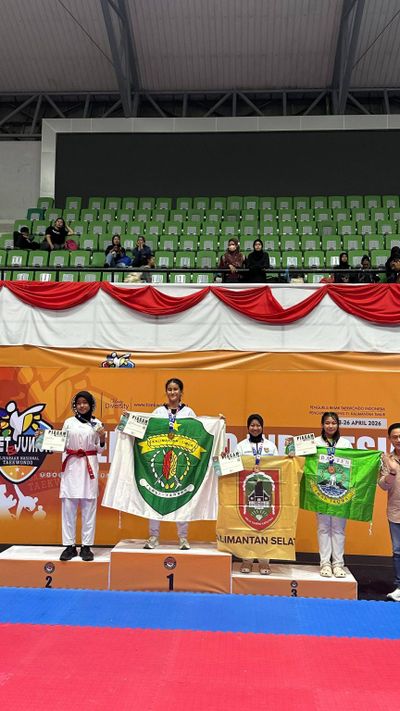 Kalsel Borong 6 Medali di Kejurnas Taekwondo Cadet & Junior 2026, Atlet SPOBDA Bersinar!