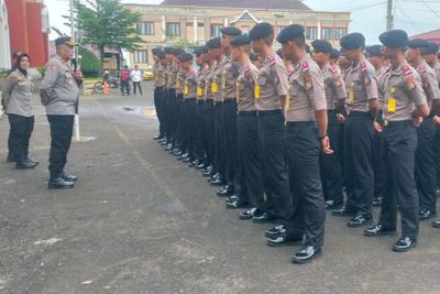 Wakapolres Bone Tekankan Disiplin ke Siswa Latja, Bekal Jadi Polisi Profesional