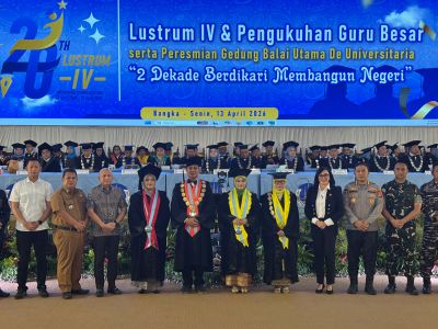 Ketua DPRD Babel Hadiri Dies Natalis ke-20 UBB, Tegaskan Komitmen Dukung Pendidikan