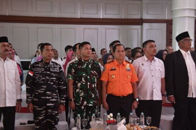 Aslog Dankodaeral IX Hadiri Pelantikan Pengurus Kadin Maluku