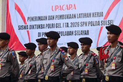 Latja Diktukba Polri Resmi Dibuka di Selayar, 75 Siswa Siap Ditempa di Lapangan