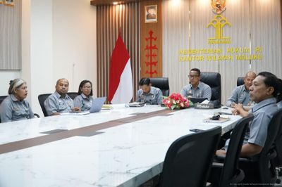 Evaluasi Perda Kabupaten Buru, Kepala Kemenkum Maluku Soroti Kekerasan