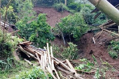 Akses Wisata Curug Malela Tertutup Longsor, Pembersihan Masih Berlangsung