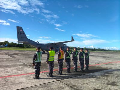 Pesud P-8301 Awasi Perairan Timur dalam Operasi Tameng Papua