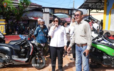 Wakil Wali Kota Ambon Sambangi Dua Lokasi di Kecamatan Baguala dan Sirimau