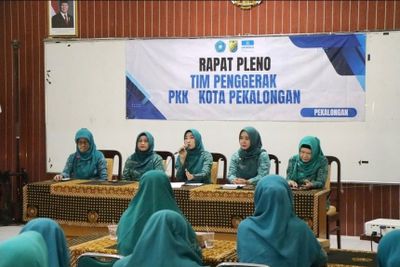 TP PKK Pekalongan Gelar Rapat Untuk Tingkatkan Kualitas Sumber Daya Manusia