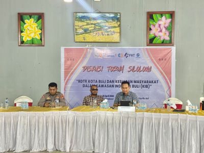 Sekda Haltim Paparkan RDTR di Forum Karang Taruna, Soroti Pengembangan Kawasan Industri Buli