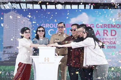Hotel 19 Lantai Courtyard by Marriott Bakal Hiasi Langit Samarinda di Tahun 2028