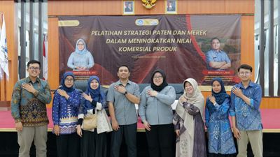 Peringkat 4 Nasional! Itera Targetkan Satu Paten per Prodi, Perkuat Hilirisasi Riset Jadi Produk Ekonomi