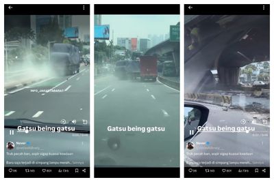 Aksi Sigap Sopir Truk Alami Rem Blong di Turunan Fly Over Slipi: Korban Jiwa Nihil