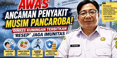 Cuaca Ekstrem Pancaroba, Dinkes Kuningan Imbau Warga Jaga Daya Tahan Tubuh