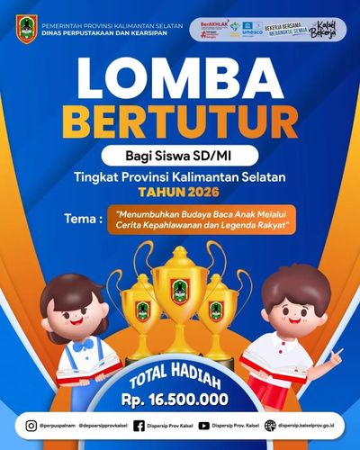 Mengasah Bakat dan Karakter: Lomba Bertutur SD MI 2026 Jadi Panggung Literasi Kreatif di Kalsel