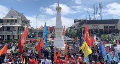 May Day 2026 di Jogja: Buruh Soroti Hak Cuti Menstruasi yang Masih Memprihatinkan