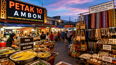 Petak 10 Ambon: Surga Kuliner dan Belanja yang Menghidupkan Cita Rasa serta Budaya Maluku