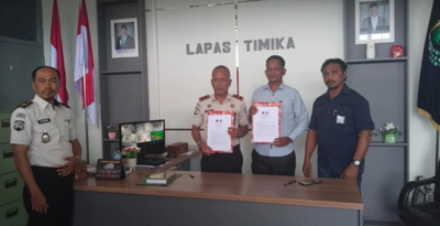 Lapas Timika Gandeng Law Firm Gold, Perkuat Akses Bantuan Hukum bagi Tahanan dan Narapidana