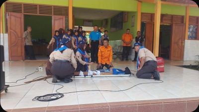 SMPN 2 Sidoharjo Diberi Bekal Tanggap Bencana Oleh BPBD Setempat