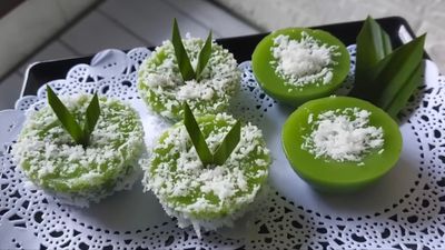 Resep Kue Lumpang Pandan yang Lembut, Enak, dan Mudah Dibuat