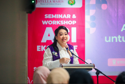Cegah Stunting, Airin Rico Waas Ajak Ibu Prioritaskan ASI Eksklusif