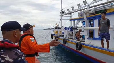 ABK Dilaporkan Hilang di Perairan Lampung Selatan, Tim SAR Gabungan Lakukan Pencarian