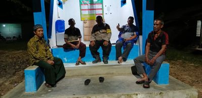 Desa Brasau Kian Aman, Bhabinkamtibmas Turun Langsung Cek Kesiagaan Poskamling