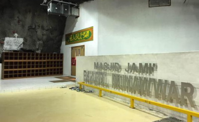 Masjid Al Baabul Munawwar Tembagapura : Masjid Terdalam Di Dunia