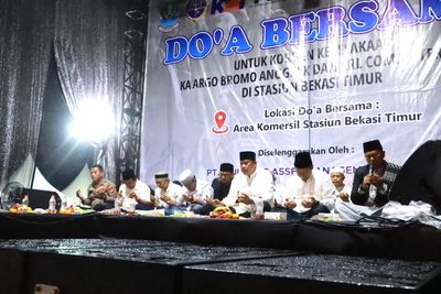 Wali Kota Bekasi Hadiri Doa Bersama Korban Kecelakaan KA di Bekasi Timur