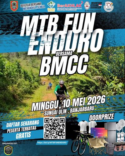 Gairahkan Sepeda Gunung, Dispora Kalsel Gelar MTB Fun Enduro 2026 di Banjarbaru