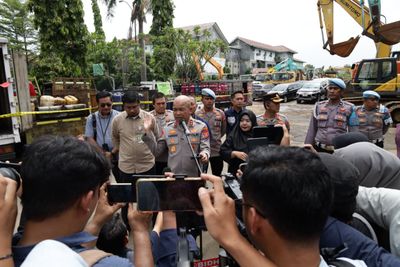 Polda Banten Ringkus 7 Tersangka Kasus Tambang Ilegal Diwilayah Lebak