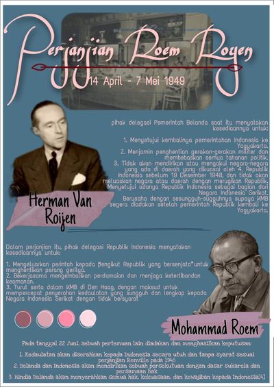 Apa Tujuan Utama dari Perjanjian Roem? Sejarah dan Dampak Pentingnya