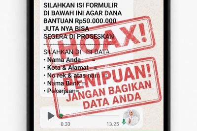 Waspada! Penipuan Catut Nama Wagub Sulsel Modus Beri Dana Bantuan, Gunakan AI dan WhatsApp