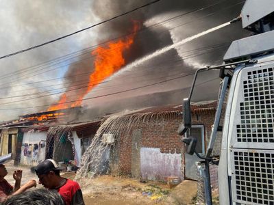 Puluhan Rumah di Banda Sakti Ludes Terbakar, Polisi Turun Tangan