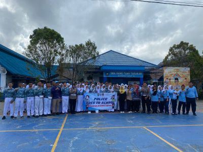 PGTS di SMA Hang Tuah, Satlantas Tarakan Tekankan Disiplin dan Keselamatan Pelajar