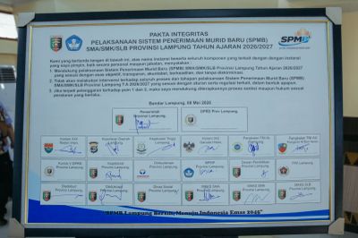 SPMB Lampung 2026 2027 Resmi Terapkan 4 Jalur: Domisili, Afirmasi, Mutasi & Prestasi, Tutup Praktik Jastip
