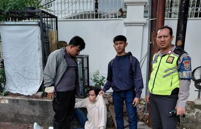Aksi Jambret Ponsel di Jakpus Gagal, Pelaku Ditabrak Motor Sport saat Coba Kabur
