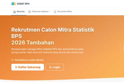 Pendaftaran Mitra Statistik BPS 2026 Dibuka! Contoh Soal Tes dan Cek Syarat Daftar