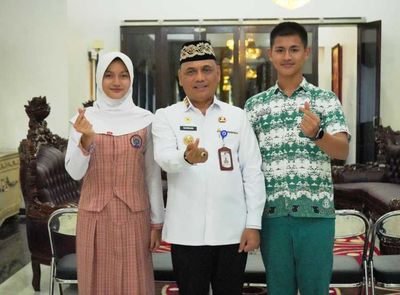 Dua Pelajar Kota Metro Tembus Seleksi Paskibraka Tingkat Nasional