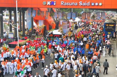 4 Rute TransJakarta dan LRT Menuju CFD Rasuna Said, Anti Nyasar!
