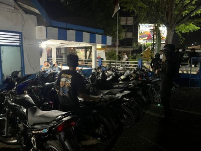 Tim Star Reborn Polres Lhokseumawe Amankan 11 Motor Remaja di Keude Cunda