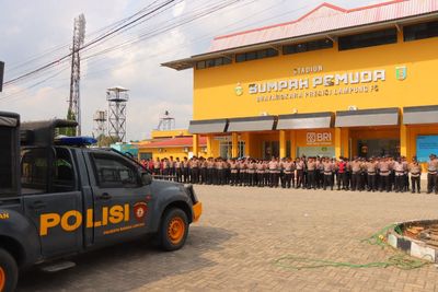 325 Personel Gabungan Polisi Dikerahkan Amankan Laga Bhayangkara vs Madura United