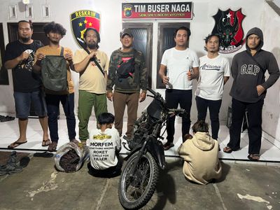 Komplotan Pembobol Rumah Ojol Diciduk Tim Buser Naga, Dua Pelaku Buron