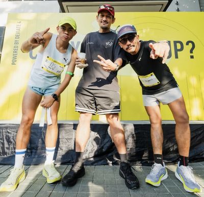 Ibnu Jamil Ketagihan Race Unik di Jakarta, Sambil Jajal Sepatu Lari yang Lagi Hype
