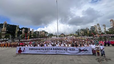 Semarak HUT Kota Bangli ke-822, Pentas Tetengger Agung Jadi Sorotan