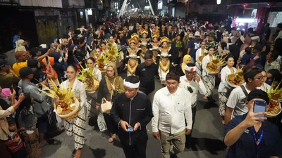 Kirab Budaya Napak Tilas Padjadjaran Meriah Digelar di Kota Bogor