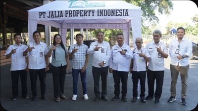 PT Kota Jati Salurkan Bantuan Tenda UMKM ke Sekda Jepara yang Nantinya dapat Digunakan UMKM Masyarakat