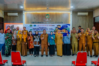 Keterlibatan Ayah dalam Pengasuhan Anak Terus Didorong di Medan