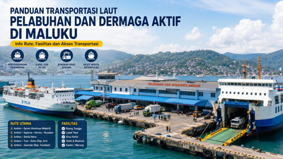 Panduan Transportasi Laut: Daftar Pelabuhan dan Dermaga Aktif di Maluku