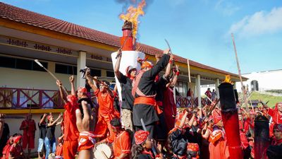 Kobarkan Semangat Pattimura, Kadister Kodaeral IX Hadiri Upacara Hari Pahlawan Nasional Pattimura ke-209
